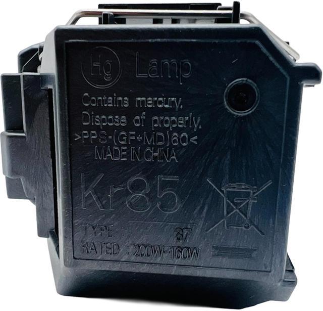 Alt view image 6 of 7 - Jaspertronics Original Lamp & Housing for the Epson Powerlite 710HD Projector with original specification and full lifespan bulb inside - 1 Year Warranty