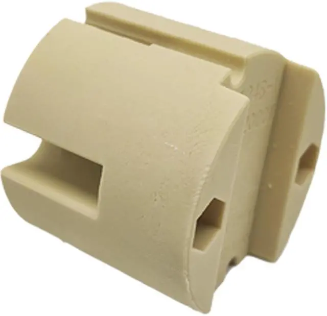 Alt view image 4 of 7 - Jaspertronics G22 Lamp Holder Socket HighTemp Ceramic Steatite Base 3000W 1000V 20A Nickel-Plated Copper Contacts UL Recog CE Certified for Halogen & Metal Halide Fixtures No Leads