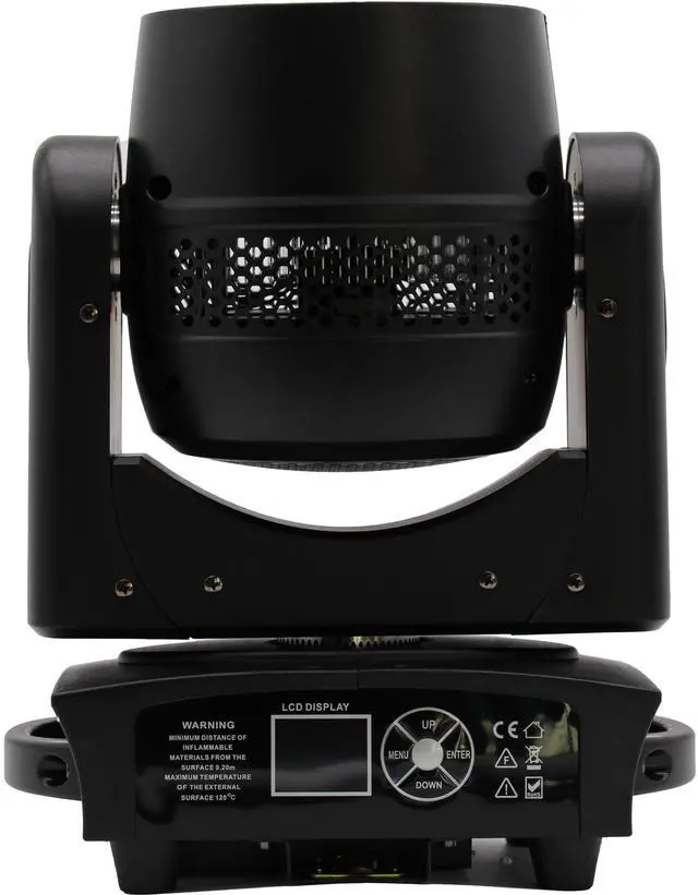 Alt view image 3 of 7 - Jaspertronics Small Bee Light 7x40W RGBW LED Moving Head Stage Light 5.5°-60° Beam Angle 12/18 DMX Channels 2800K-8500K Wash & Strobe Effects 50k Hr Lifespan for DJs Clubs Events