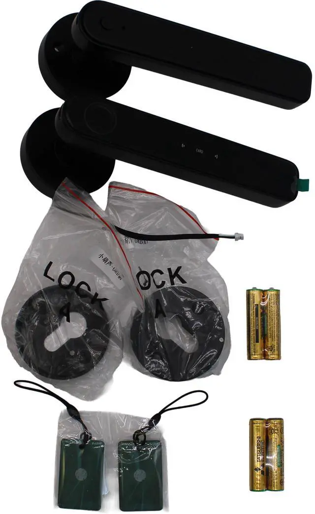 Alt view image 3 of 7 - Dalton 8203 Bluetooth Smart Lock - Biometric, PIN Code, App Control, Durable Aluminum Alloy, Multi-Access, Temporary Codes, Anti-Tamper Alarm, Tuya-Compatible, Easy Install - Black