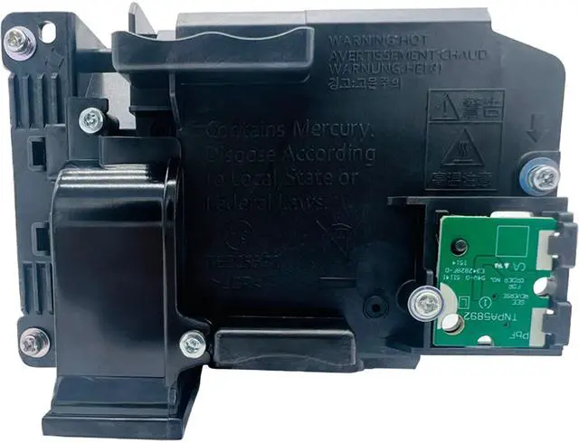 Alt view image 7 of 8 - Jaspertronics OEM Lamp & Housing for the Panasonic PT-EZ580 Projector with Ushio bulb inside - 240 Day Warranty