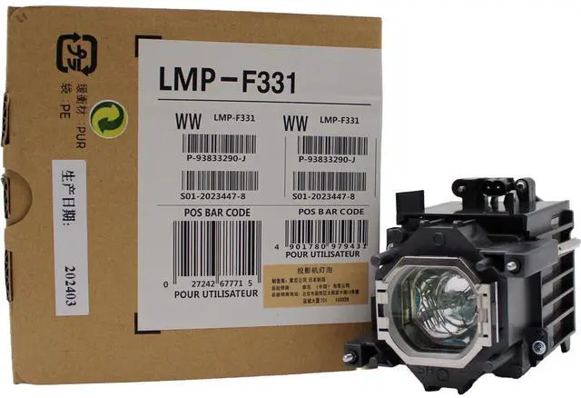 Main image of OEM LMP-F331 Lamp & Housing for Sony Projectors - 1 Year Jaspertronics Full Support Warranty!