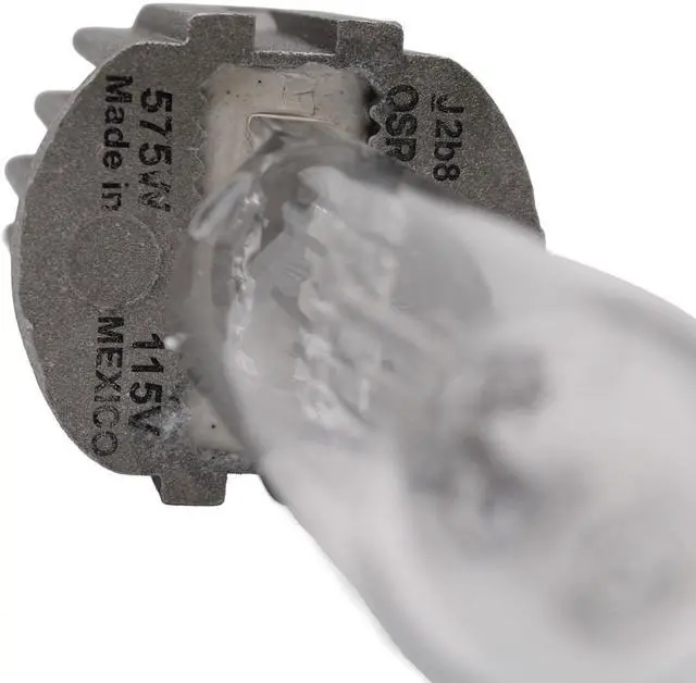 Alt view image 2 of 6 - HPL 575W 115V 300HR Stage & Studio 575/115 Lamp 54622 - UCF design, high lumen output, reinforced pinch seal, top bridgeless construction, special heat sink base for durability