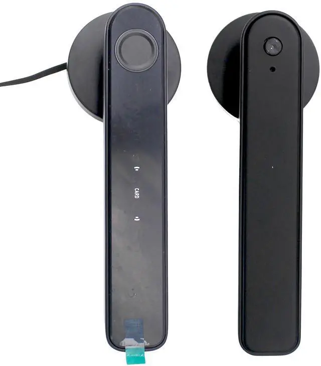 Alt view image 6 of 7 - Dalton 8203 Bluetooth Smart Lock - Biometric, PIN Code, App Control, Durable Aluminum Alloy, Multi-Access, Temporary Codes, Anti-Tamper Alarm, Tuya-Compatible, Easy Install - Black