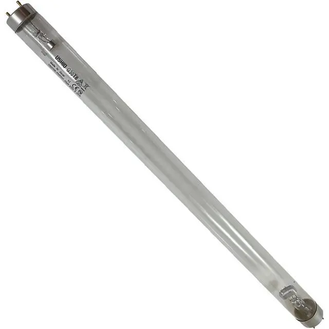 Alt view image 2 of 5 - Ushio America Low Pressure Mercury Arc UV Lamp G30T8, 3000009, T8 30.5W, G13 Base, 893.0mm, 253.7nm UV-C, Professional Use