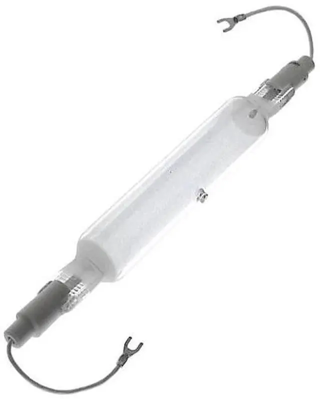 Main image of Ushio MHL Metal Halide UV Lamp MHL-281L, 5000092, 8000W, 300-450nm Spectral Range, Ceramic Base, Spade Tongue Contact, Multi-Spectrum