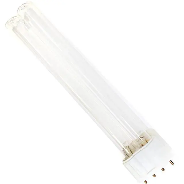 Alt view image 2 of 5 - Ushio America Low Pressure Mercury Arc UV Lamp GPL18K, 3000324, T6 18W, 2G11 Base, 225.0mm, 253.7nm UV-C, Professional Use