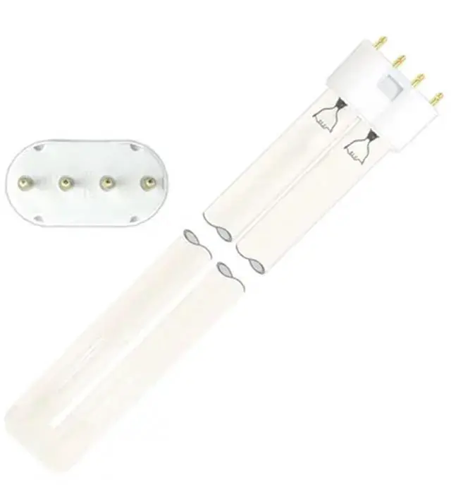 Alt view image 4 of 5 - Ushio America Low Pressure Mercury Arc UV Lamp GPL18K, 3000324, T6 18W, 2G11 Base, 225.0mm, 253.7nm UV-C, Professional Use