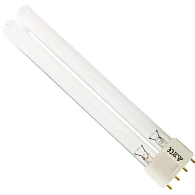 Alt view image 2 of 5 - Ushio America Low Pressure Mercury Arc UV Lamp GPL36K, 3000339, T6 36W, 2G11 Base, 415.0mm, 253.7nm UV-C, Professional Use