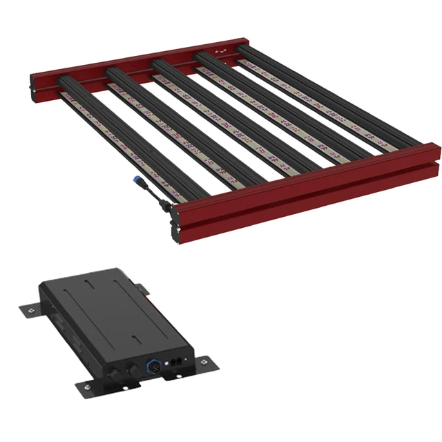 Alt view image 5 of 6 - Jaspertronics MB08 PRO LED Grow Light, 1300W Total Output Mode, 3380mol/s PPF, Dual-Channel Spectrum Control, 4x6 Coverage, 40-100% Dimming, Indoor Horticulture Light