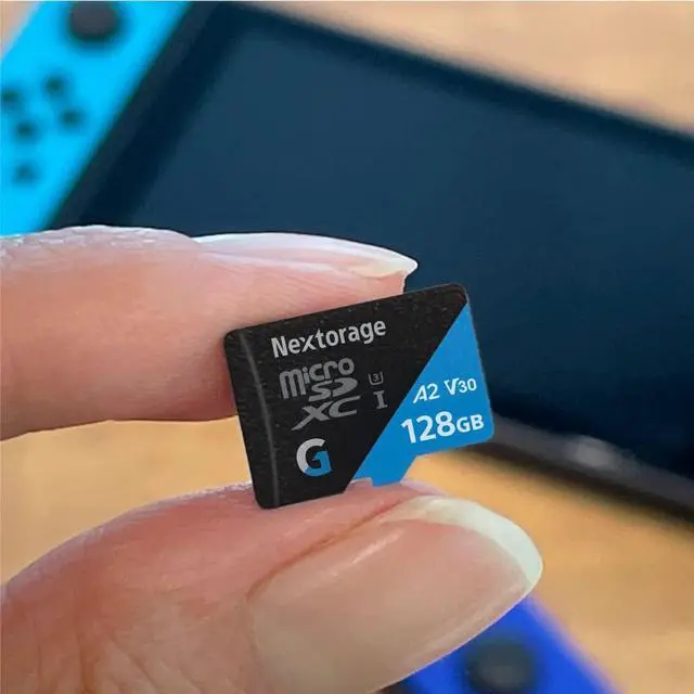 Alt view image 4 of 7 - Nextorage G-Series 128GB A2 V30 CL10 Micro SD Card, microSDXC Memory Card for Nintendo-Switch, Steam Deck, Smartphones, Gaming, Go Pro, 4K Video, UHS-I U3, up to 100MB/s, with Adapter