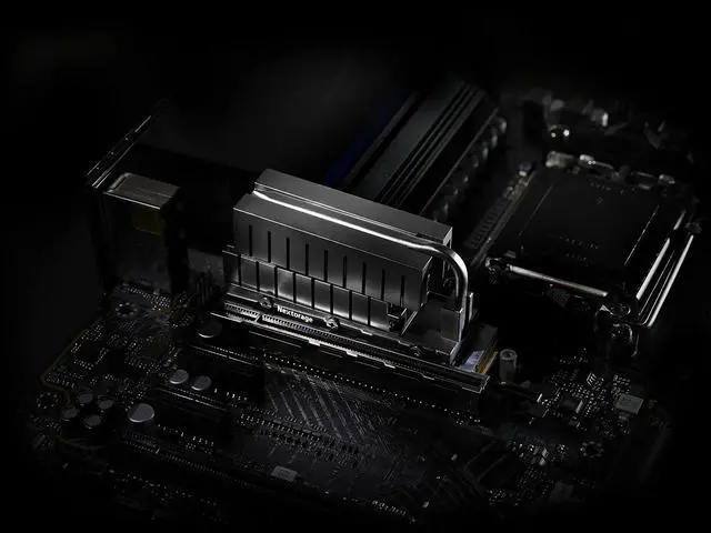 Alt view image 6 of 7 - Nextorage X series 2TB NVMe2.0 M.2 2280 SSD PCIe Gen5x4 with Heatsink 3D TLC 1400TBW with Maximum Transfer Speed Read 12,400MB/s Write 11,800MB/s