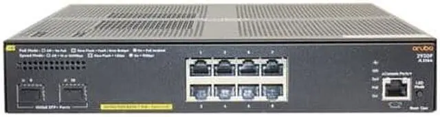 Main image of HPE Aruba JL258A - Aruba 2930F Switch 8G PoE+ 2SFP+ Switch 8 ports - managed - rack-mountable