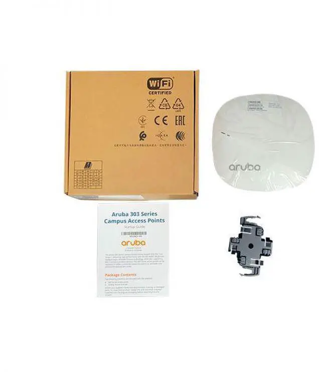 Alt view image 3 of 3 - International Version HPE  Aruba JZ320A  AP-303 (RW) 1 x 1000Base-T (PoE) - RJ-45 - Campus - wireless access point