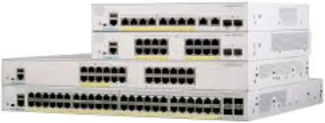 Alt view image 2 of 2 - Catalyst C1000-48FP-4G-L - switch - 48 ports - managed - rack-mountable