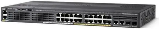 Alt view image 2 of 2 - WS-2960-X 24 GigE(8 PoE), 2 x 1G SFP, 2 X 10/100/1000 BT,  LAN Base(WS-C2960X-24PSQ-L)