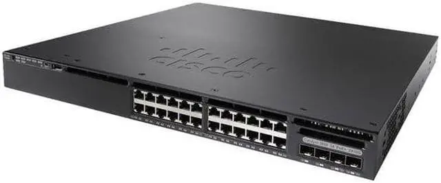 Main image of WS-C3650-24TD-L Ethernet Switch / 24 Ports - Manageable - 24 x RJ-45 - Stack Port - 2 x Expansion Slots - 10/100/1000Base-T - Rack-mountable
