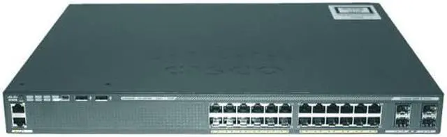 Alt view image 2 of 6 - Catalyst WS-C2960X-24PS-L - switch - 24 ports - managed - rack-mountable