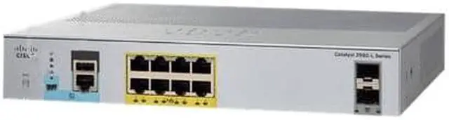 Alt view image 2 of 3 - Catalyst WS-C2960L-8PS-LL - switch - 8 ports - managed - rack-mountable