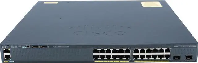 Alt view image 2 of 3 - Catalyst WS-C2960XR-24TD-I - Switch - 24 ports - managed - rack-mountable