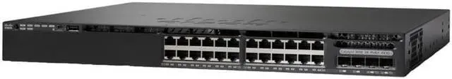Alt view image 2 of 3 - Catalyst 3650-24PS-E - Switch - 24 ports - managed - rack-mountable