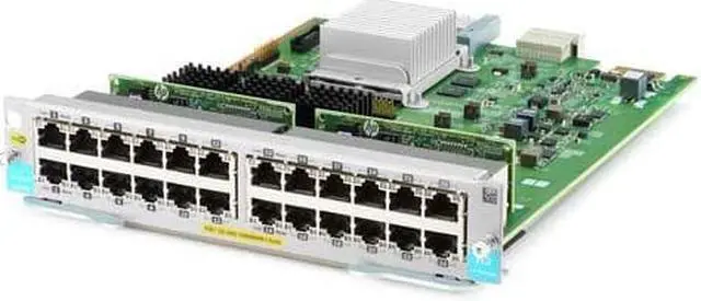 Alt view image 3 of 3 - HPE - expansion module J9990A - Gigabit Ethernet (PoE+) x 20 + Gigabit Ethernet / 10 Gigabit SFP+ x 4