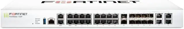 Main image of FG-100F Hardware plus 1 Year 24*7 FortiCare and FortiGuard Unified (UTM) FG-100F-BDL-950-12