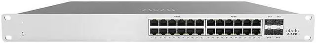 Alt view image 2 of 3 - Cloud Managed MS120-24P - switch - 24 ports - managed - rack-mountable