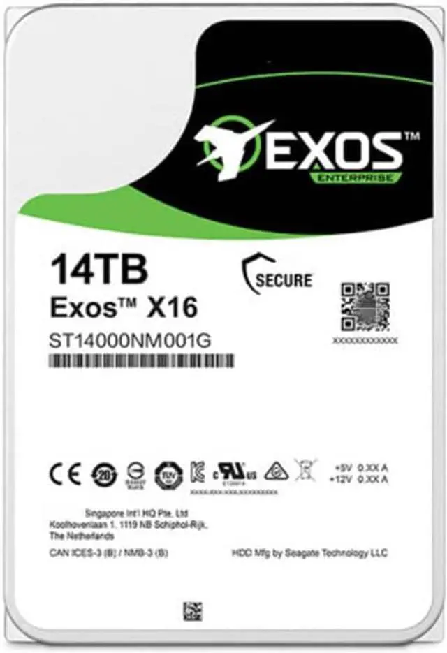 Main image of HDD for 14TB 3.5" 256MB 7200RPM for Internal HDD for Enterprise Class HDD for ST14000NM0018 ST14000NM001G(ST14000NM001G)