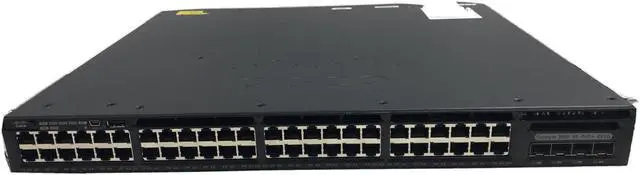 Main image of Catalyst 3650-48PS-S 48-Port Gigabit Ethernet Switch - WS-C3650-48PS-S