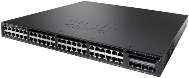 Alt view image 2 of 2 - Catalyst WS-C3650-48FS-E - Switch - 48 ports - managed - rack-mountable