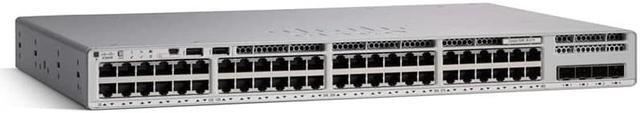 Alt view image 2 of 2 - Catalyst C9200L-48P-4G-E - Network Essentials - Switch - 48 Ports - Rack-mountable