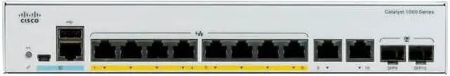 Alt view image 5 of 7 - Catalyst 1000-8FP-2G-L - switch - 8 ports - managed - rack-mountable