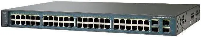 Alt view image 5 of 6 - Catalyst 3650V2-48FS-S - switch - 48 ports - managed - rack-mountable