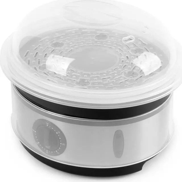 Alt view image 5 of 6 - Aroma Housewares 5-Quart Food Steamer, Stainless Steel