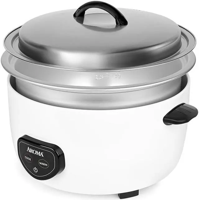 Alt view image 3 of 12 - AROMA® Commercial 60-Cup (Cooked) / 14Qt. Rice & Grain Cooker (ARC-1430E)