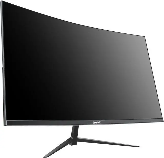 Alt view image 7 of 7 - Rehisk 27'' Curved 2K Gaming Monitor 165Hz 2560*1440 1ms Response Time AdaptiveSync with Dual HDMI & DP1.2 Ultra-Slim Bezel