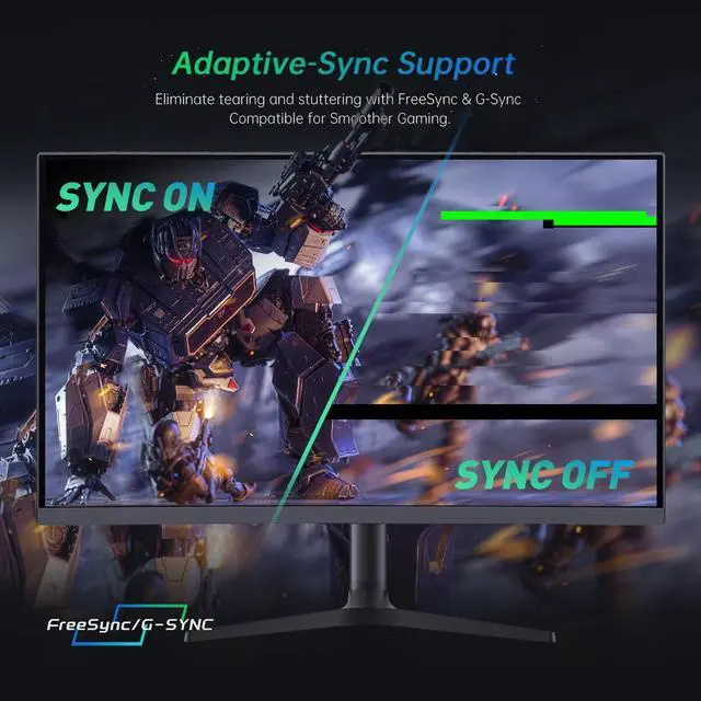 Alt view image 5 of 7 - 24.5 inch Gaming Monitor 240Hz 1ms MPRT Full HD 126% sRGB 350cd/m² Brightness FreeSync black
