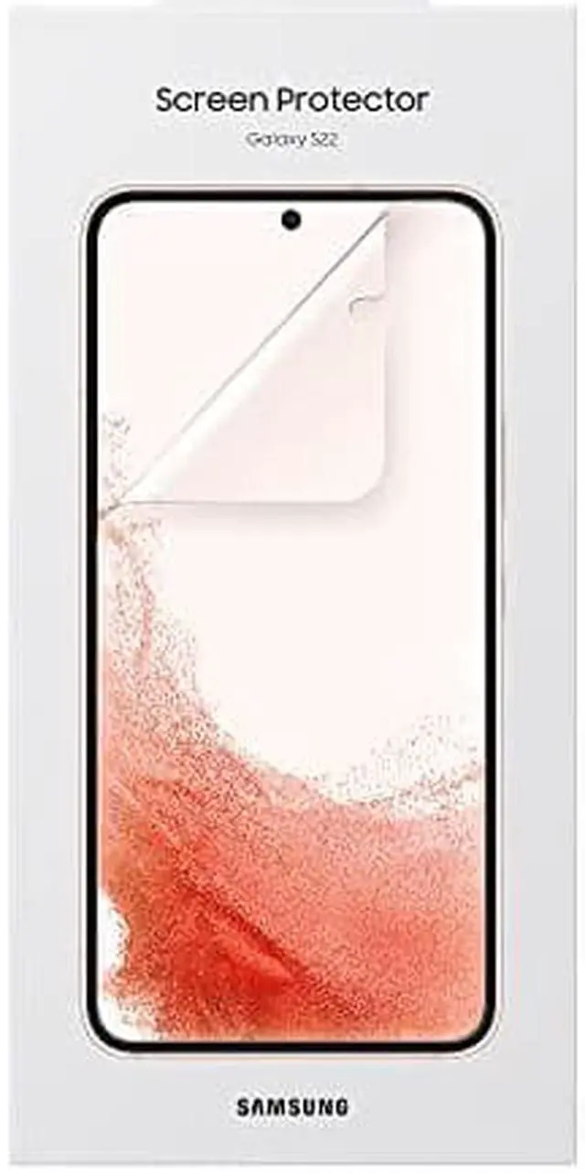 Alt view image 8 of 8 - Original Samsung Official Galaxy S22 5G Screen Protector - Transparent (EF-US901)