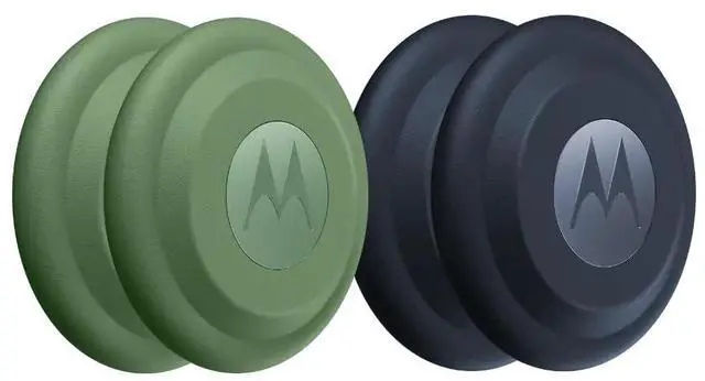 Alt view image 3 of 5 - Moto Tag (XT2445-1) Battery Powered Item Finder, 4-Pack - (2X Blue, 2X Green)