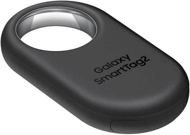 Alt view image 2 of 4 - Samsung SmartTag2 (2023) Bluetooth + UWB, IP67 Water and Dust Resistant, Findable via App, 1.5 Year Battery Life - Black (International Version)