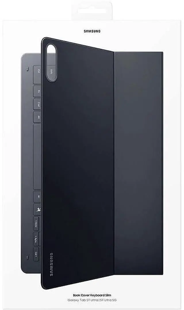 Main image of Samsung Official Book Cover Keyboard Slim for Galaxy Tab S11 Ultra, Ai Key Ready, PC-Like Experience, Sleek and Slim (EF-DX930UBEGWW) - Black