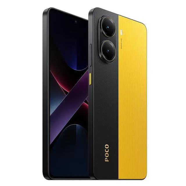 Alt view image 2 of 7 - Xiaomi Poco X7 PRO 5G + 4G LTE (for Tmobile Mint Tello & Global) (256GB + 8GB) Ai 6.67" 50MP Gamers Phone NFC Dual sim Unlocked Model 2412DPC0AG (Yellow)