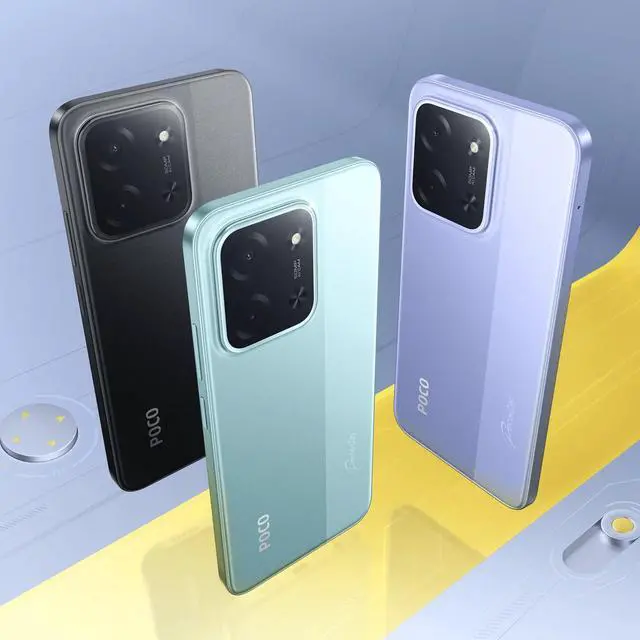 Alt view image 4 of 7 - XIAOMI Poco C85 4G LTE (Compatible with Tmobile Tello Mint Metro & Global) Unlocked Dual SIM 6.9" 50MP Model 25078PC3EG International Version (256GB+8GB, Black)