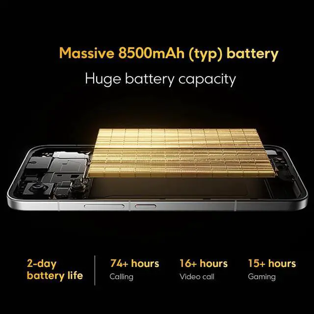 Alt view image 6 of 7 - XIAOMI Poco X8 PRO MAX 5G Ai (Compatible with Tmobile Mint Tello & Global) (256GB + 12GB) 6.83" 50MP Gamers Phone NFC Dual sim Unlocked Model 2602BPC18G Liberado (Orange
