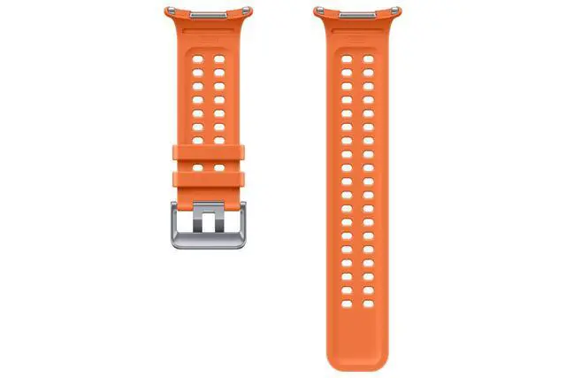 Alt view image 2 of 6 - Samsung Official Marine Band For Galaxy Watch Ultra2 / Watch Ultra S/M/L (Orange)