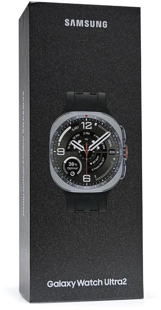 Main image of Samsung Galaxy Watch Ultra2 (2026) 47mm LTE Smartwatch, Titanium Casing, Advanced Sleep Coaching, Running Coach, Energy Score, Heart Rate Tracking, GPS - (Silver)