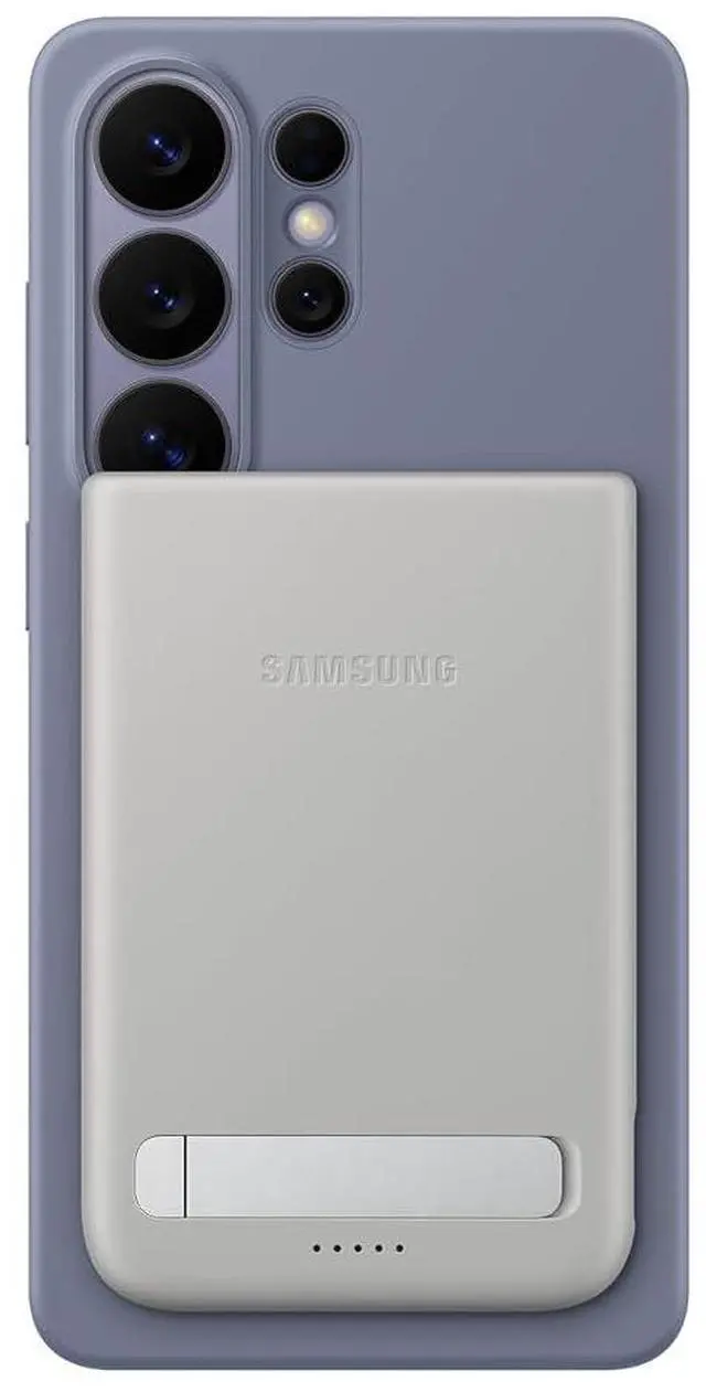 Alt view image 4 of 6 - Samsung Qi2 5,000mAh Magnet Wireless Battery Pack, Grey