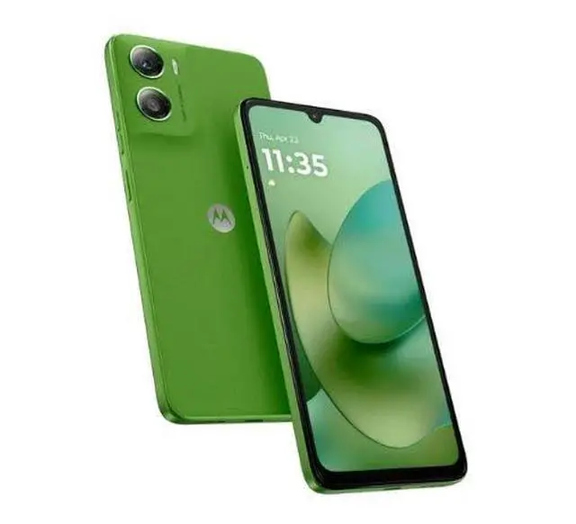 Alt view image 4 of 4 - Motorola Moto G06 4G LITE Ai (Compatible with Tmobile Mint Tello & Global) (128GB+4GB) 50MP Cam Dual Sim 6.88" XT2535-2 Latino American Version (Pantone Tendrill (Green))