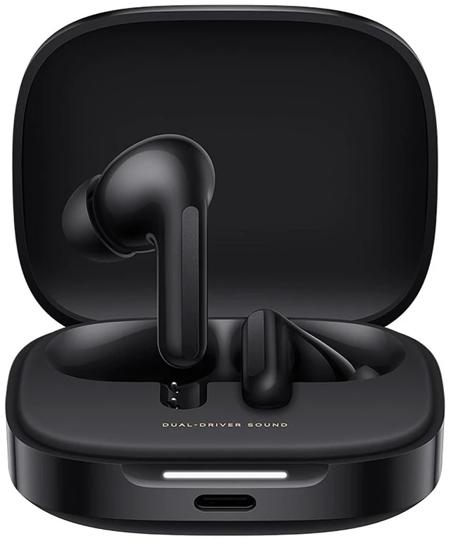Main image of Xiaomi Redmi Buds 6 (Global Version) TWS Earphone, 49dB Active Noise Cancellation Headset, Built-in immersive 360°Surround Sound, 42 Hours Long Battery Life, Type-C Bluetooth 5.4 -Black